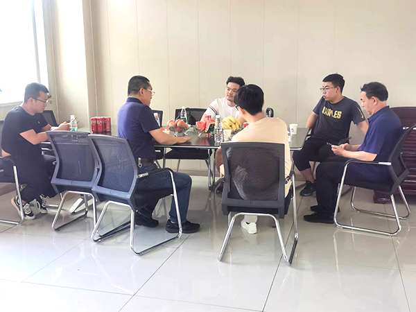 2022年6月23日，體育用品連鎖超市Intersport 來我廠洽談合作