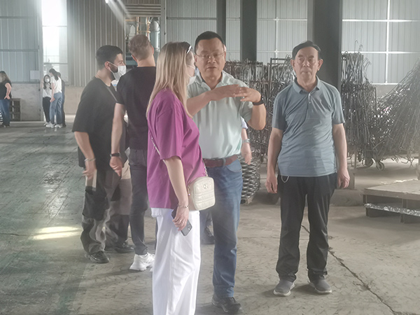 2024年5月21日 外商來訪我司工廠，跨越重洋，